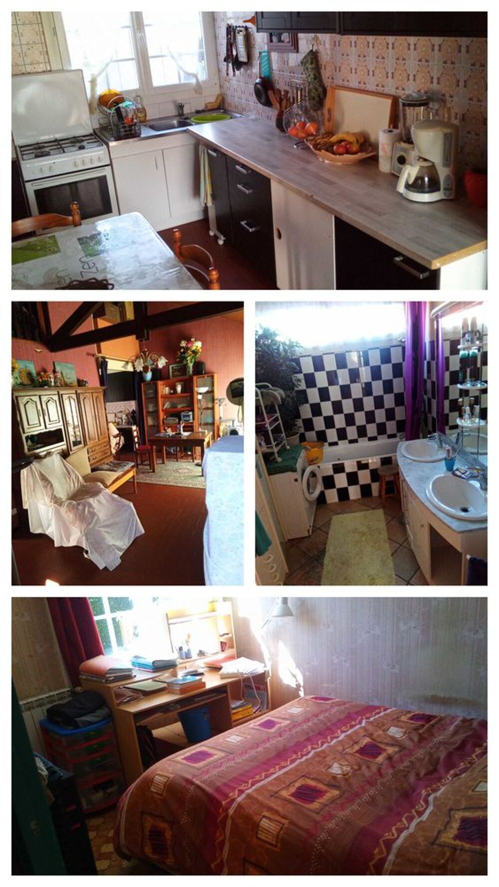 Vente Maison MAISON AVEC GARAGE ET JARDIN Villeneuve-d'olmes