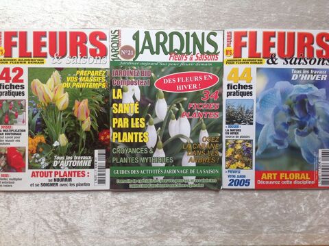 3 NUM�ROS FLEURS & SAISONS Envoi Possible
3 Tr�gunc (29)