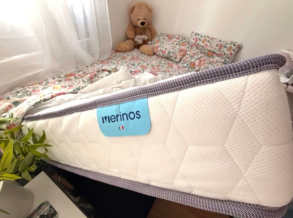 Matelas ressorts ensach&eacute;s 21 cm Natty M&Eacute;RINOS NEUF Meubles
