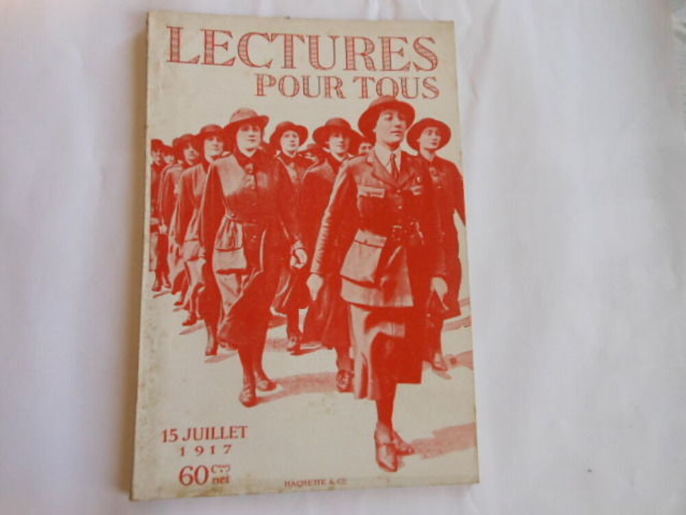 lecture pour tous du 15 juillet 1917 pa82 Livres et BD