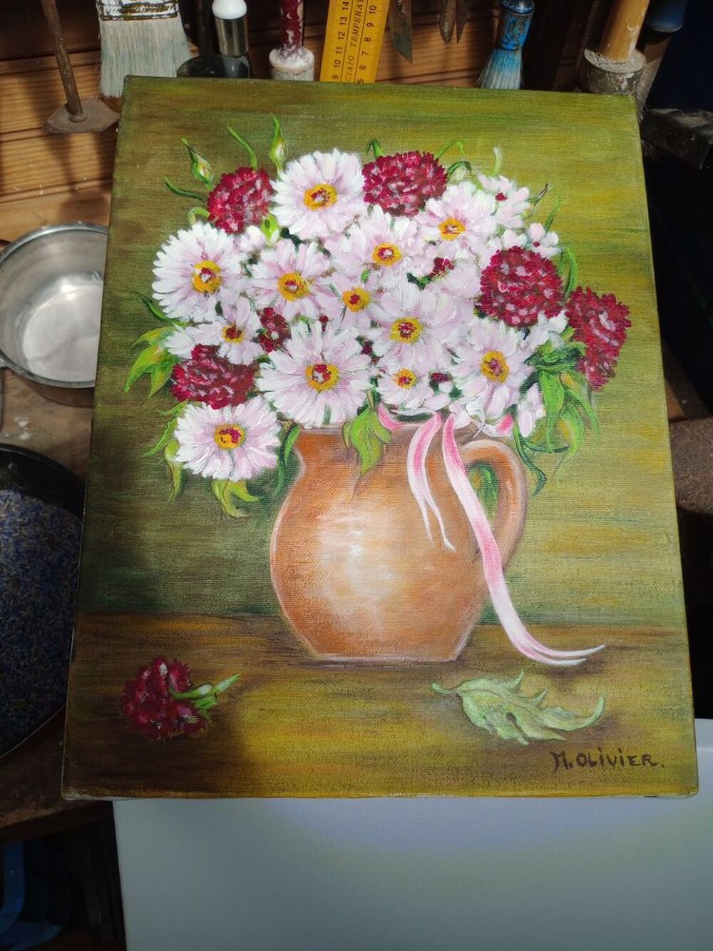 Tableau - d&eacute;coration - peinture acrylique 
Décoration