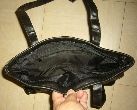 Sac  main epaule simili cuir noir femme neuf 10 Versailles (78)