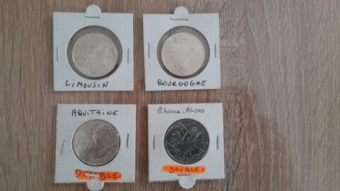 10 EUROS ARGENT REGIONS de FRANCE 17 �ragny (95)