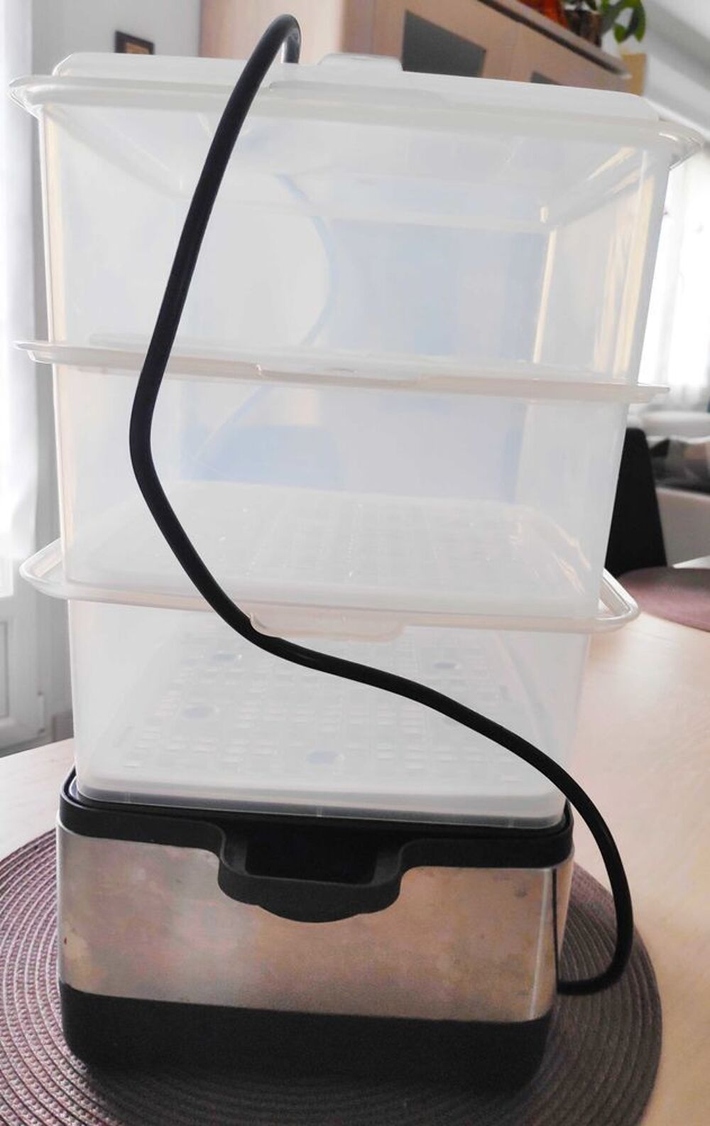 Cuit-vapeur 3 niveaux Electromnager