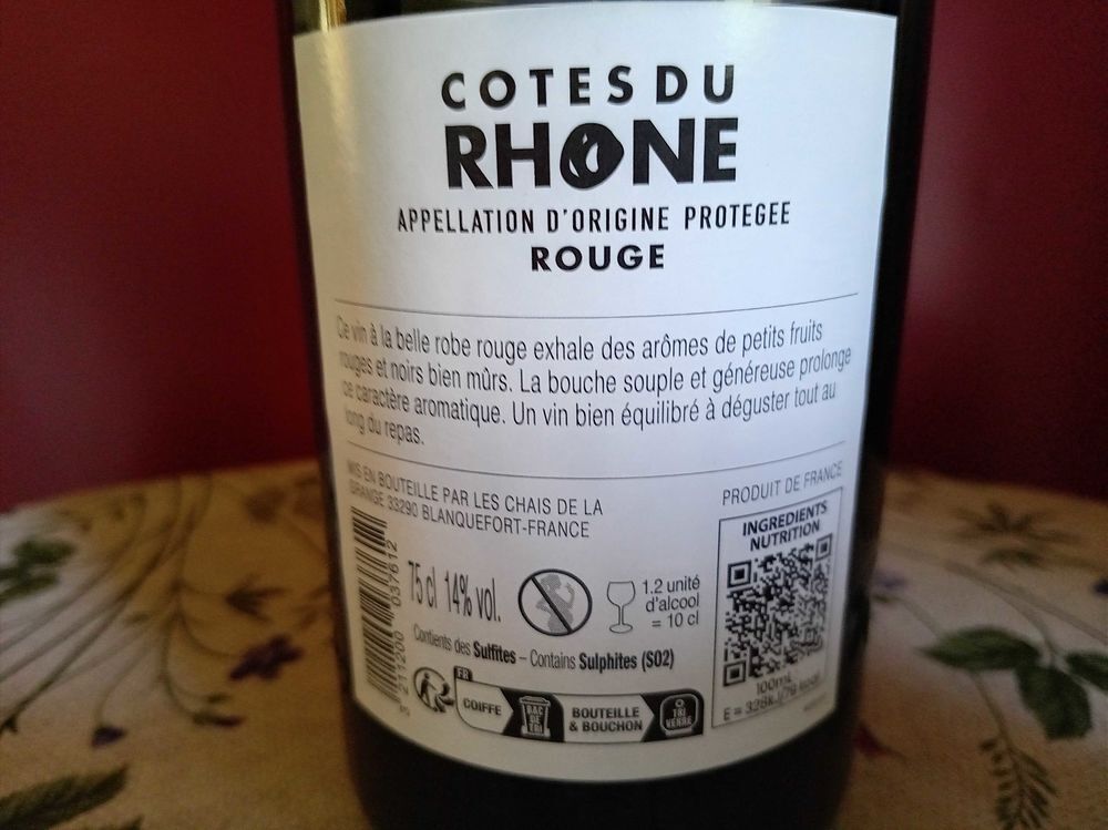 Cotes du Rhone Cuisine