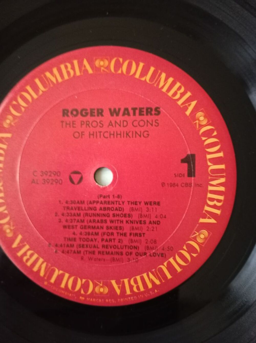 33 Tours Roger Waters The Pros and Cons of Hitch Hiking CD et vinyles