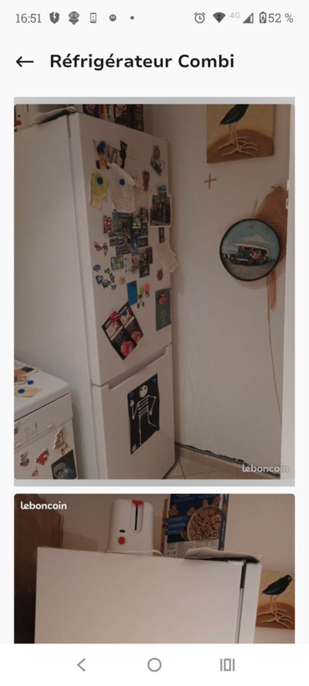 Frigo Combin&eacute; Electroménager