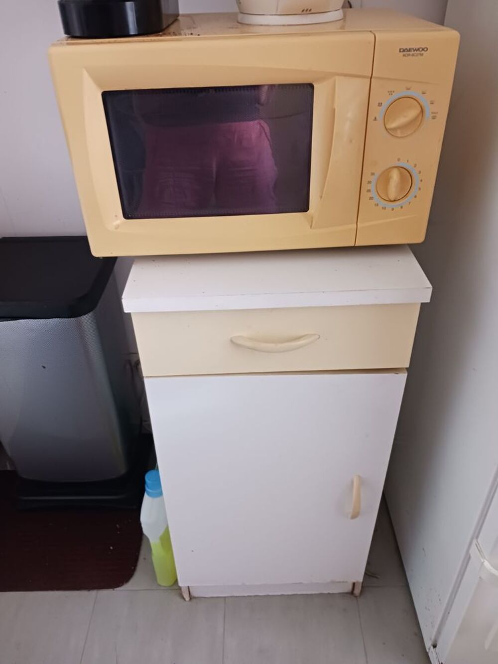micro onde + meuble Electroménager