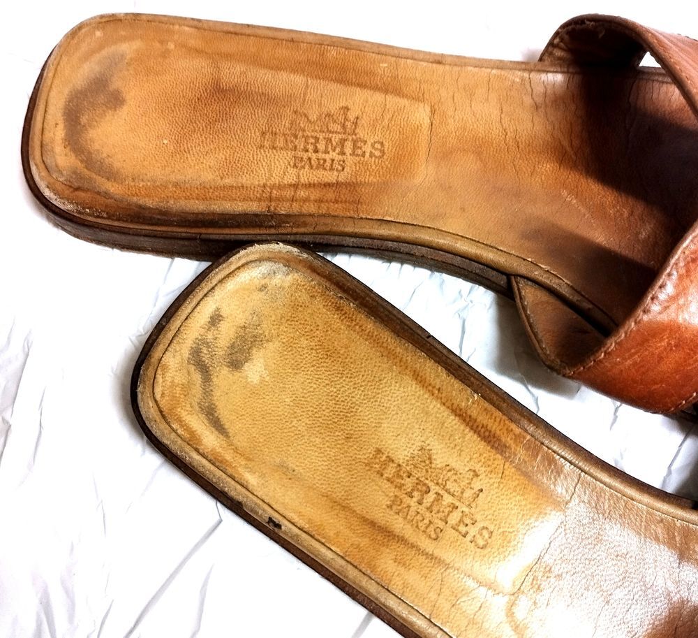 Sandales Herm&egrave;s vintage Chaussures