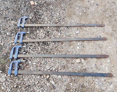 4 serre joint berner 134738 1000x 100 plat  35x9 400 Saint-Jean-de-Fos (34)