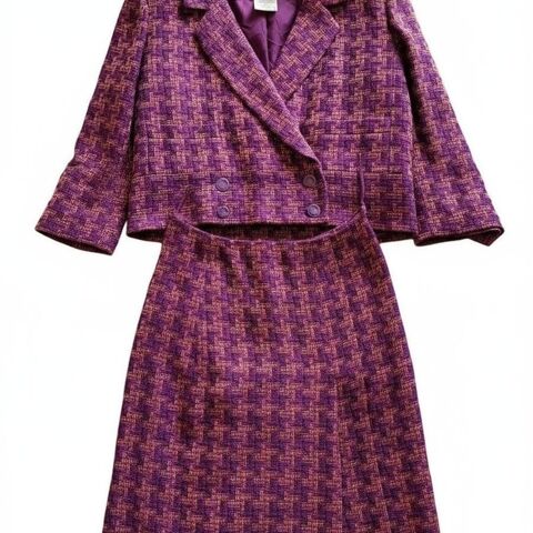 Tailleur Chanel 01P 2001,Veste + Jupe, T38, Violet Rose,
3300 Nice (06)
