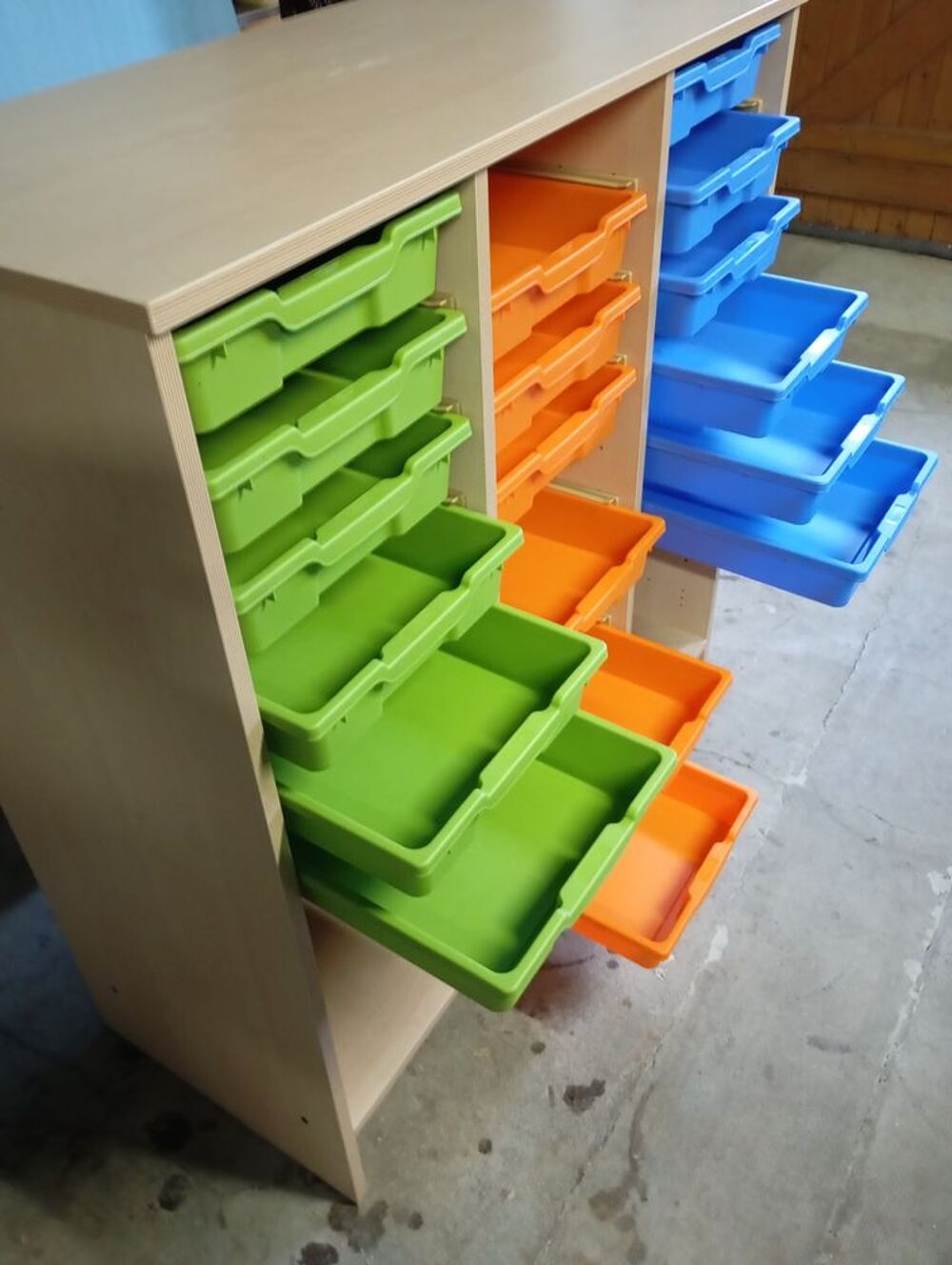 meuble de rangement a bacs Mobilier enfants