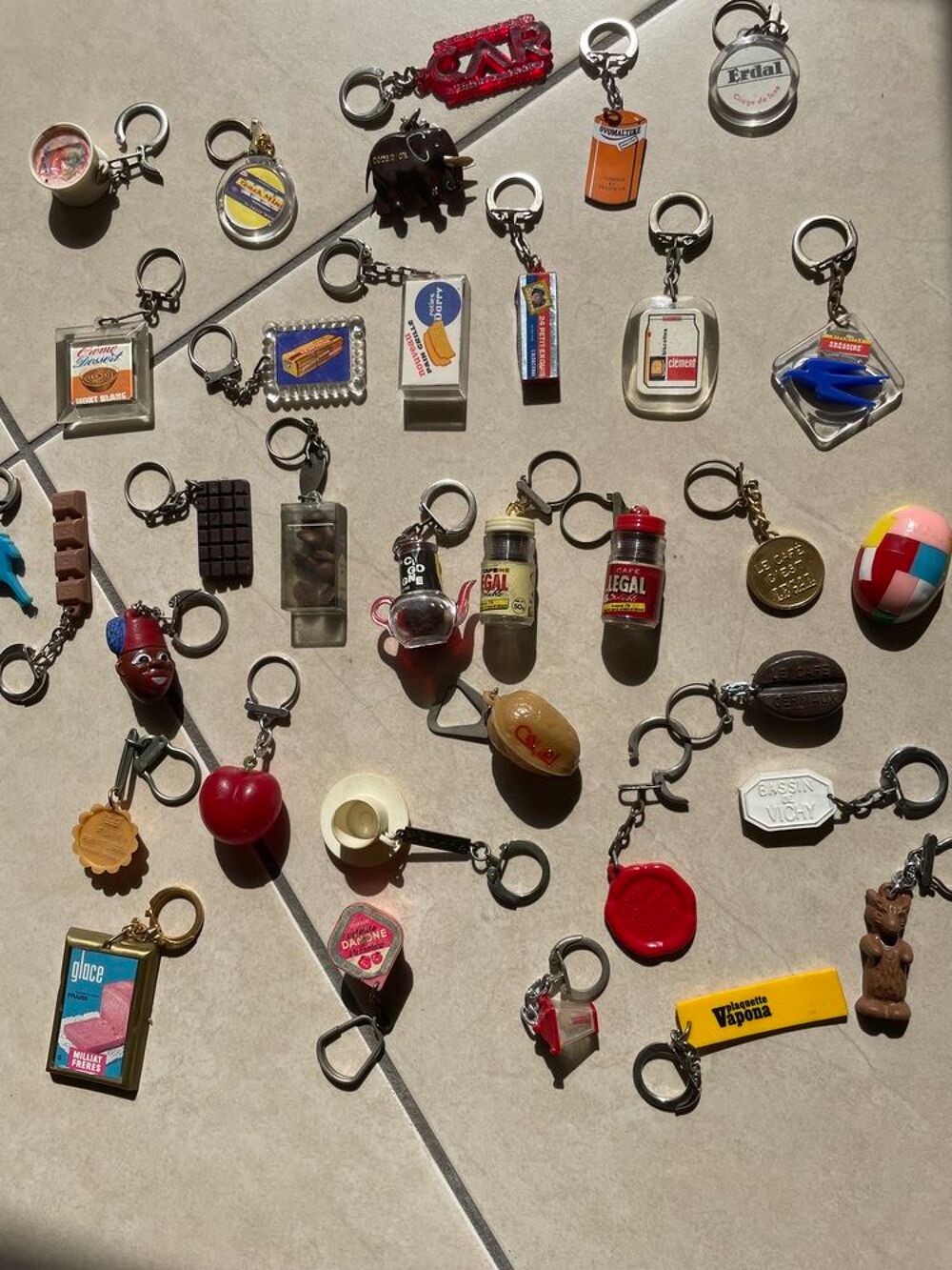 Collection de porte-cl&eacute;s 