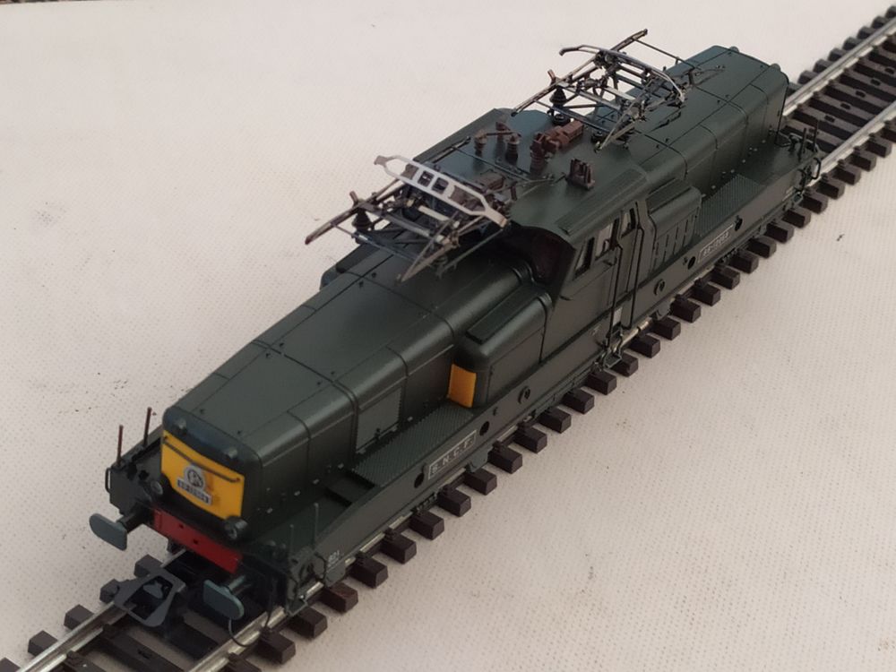 Echelle HO- M&auml;rklin Loco &eacute;lectrique BB 12068 verte r&eacute;f 37330 