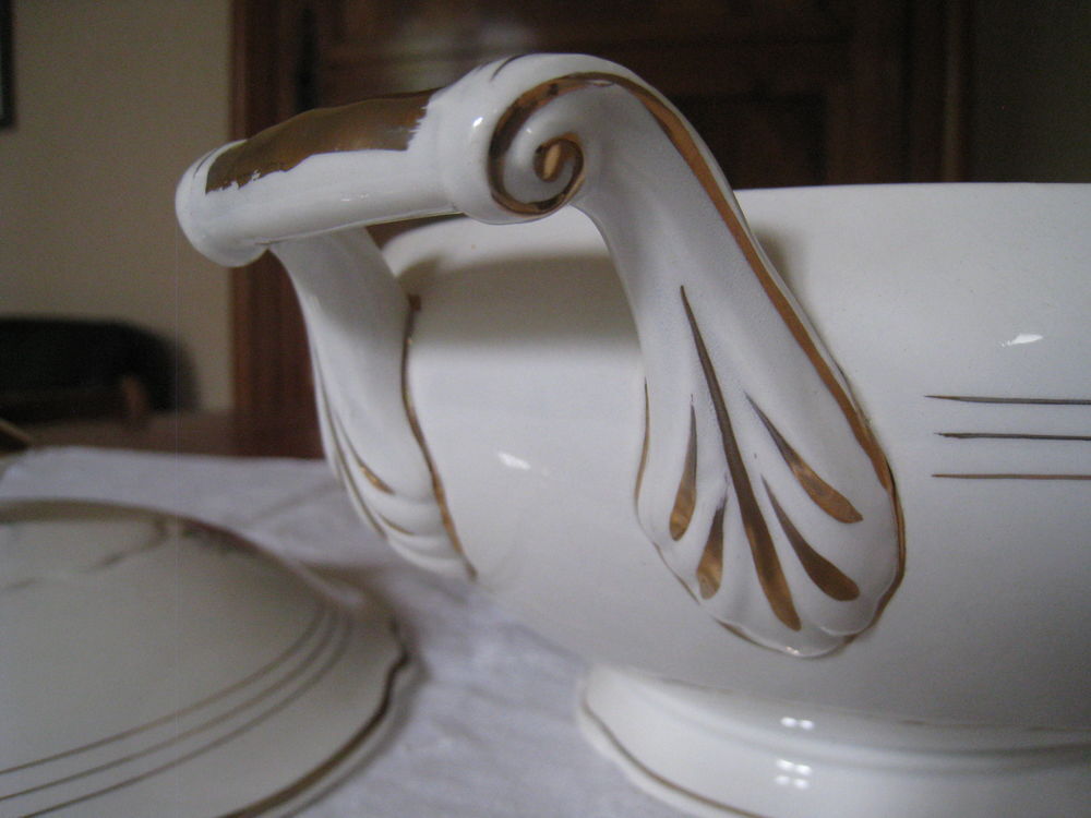 Soupi&egrave;re Digoin Sarreguemines de : 1959 porcelaine Cuisine