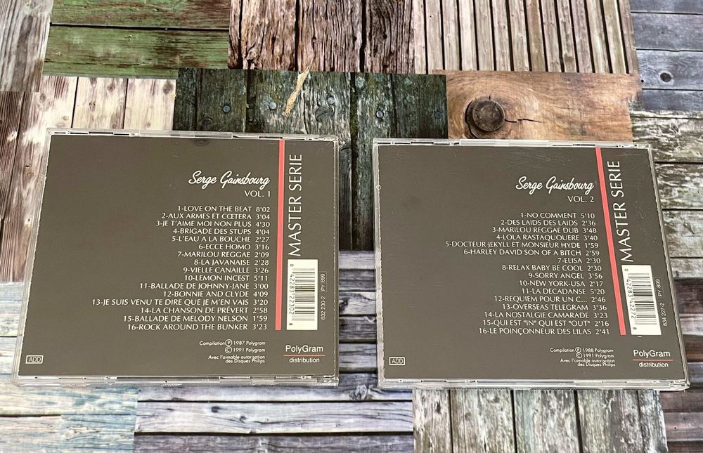 CD originaux de Serge Gainsbourg CD et vinyles