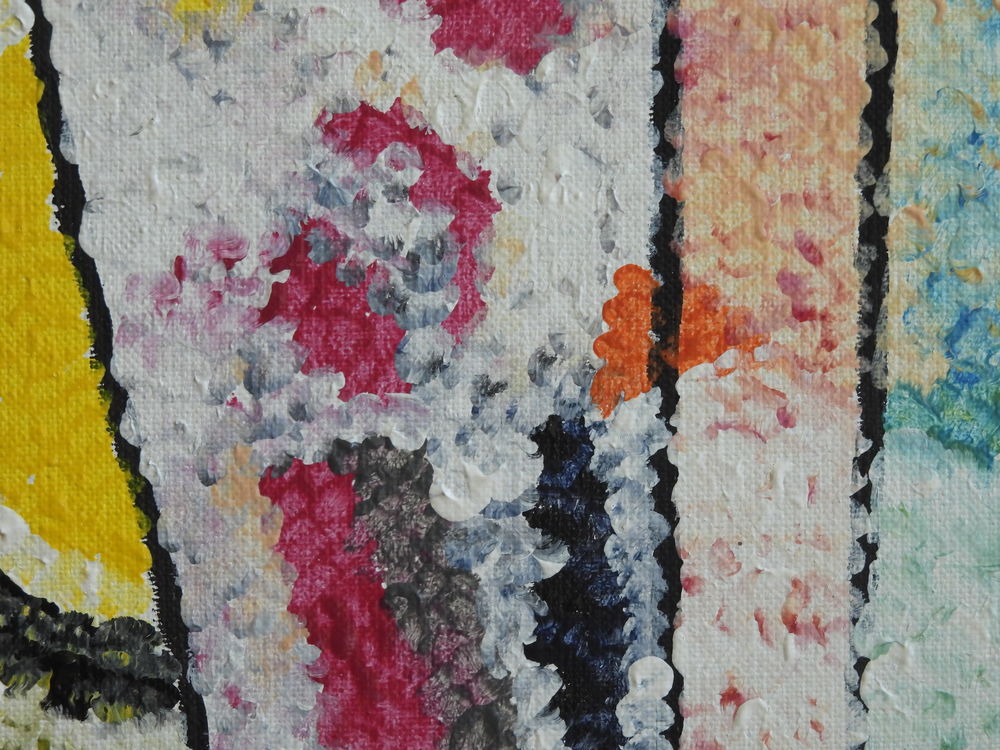 Tableau acrylique sur toile - L'oiseau Décoration