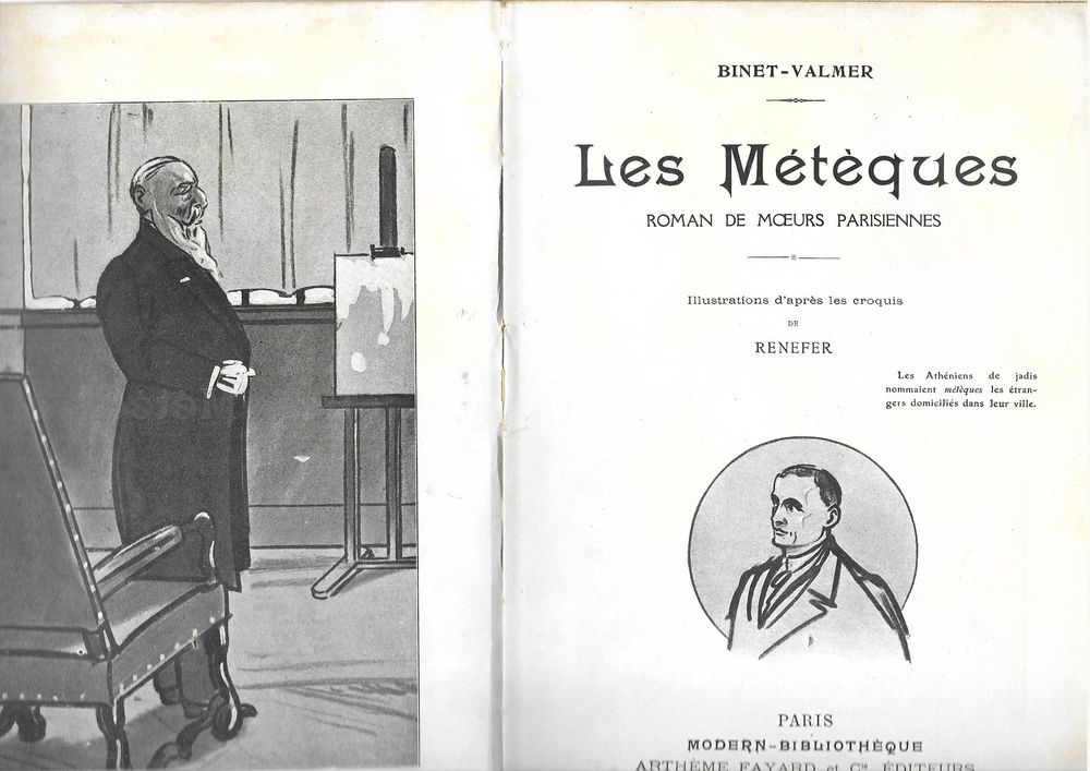 1 livre , les M&eacute;t&egrave;ques , Binet-Valmer Livres et BD