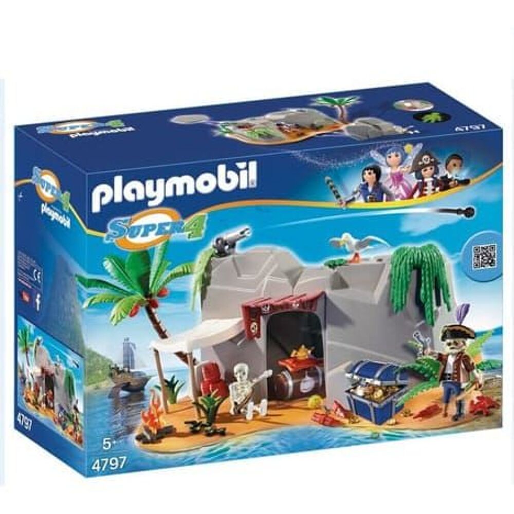 Playmobil Caverne des pirates Super4 4797 Jeux / jouets
