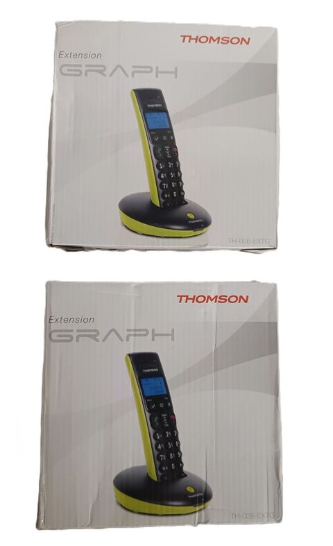Lot de 2 Extensions Téléphone Sans Fil Thomson GRAPH 40 Courbevoie (92)