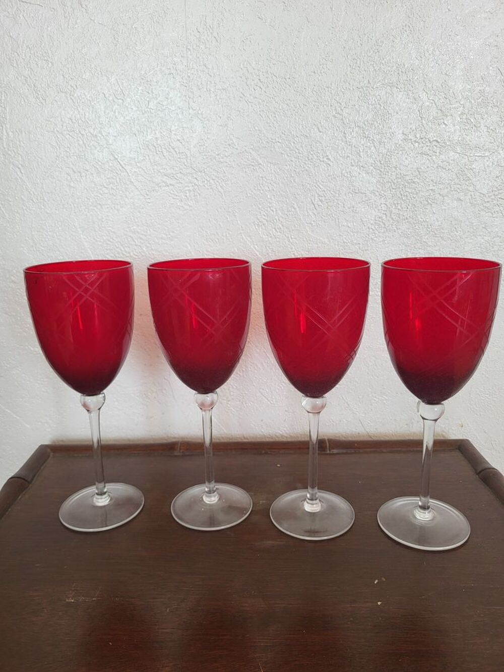 Quatre verres coktails Décoration