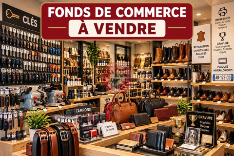 &Agrave; VENDRE – FONDS DE COMMERCE DE CORDONNERIE, REPRODUC... 35000 21560 Arc-sur-tille