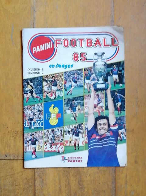 Album Football 85 Panini avec bon de commande 30 Argenteuil (95)