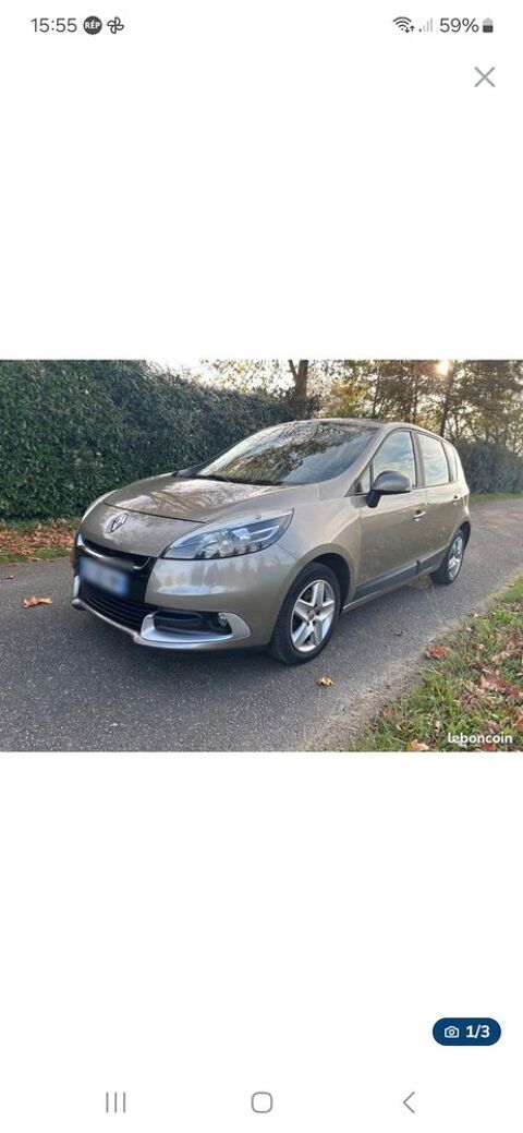 Renault Sc&eacute;nic III Scenic III 1.6 16v BioEthanol eco2 Expression 2012 occasion Biron 64300
