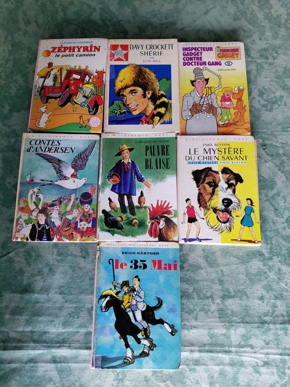 Minis- albums : bibliotheque verte et rose, en exelkent etat Livres et BD