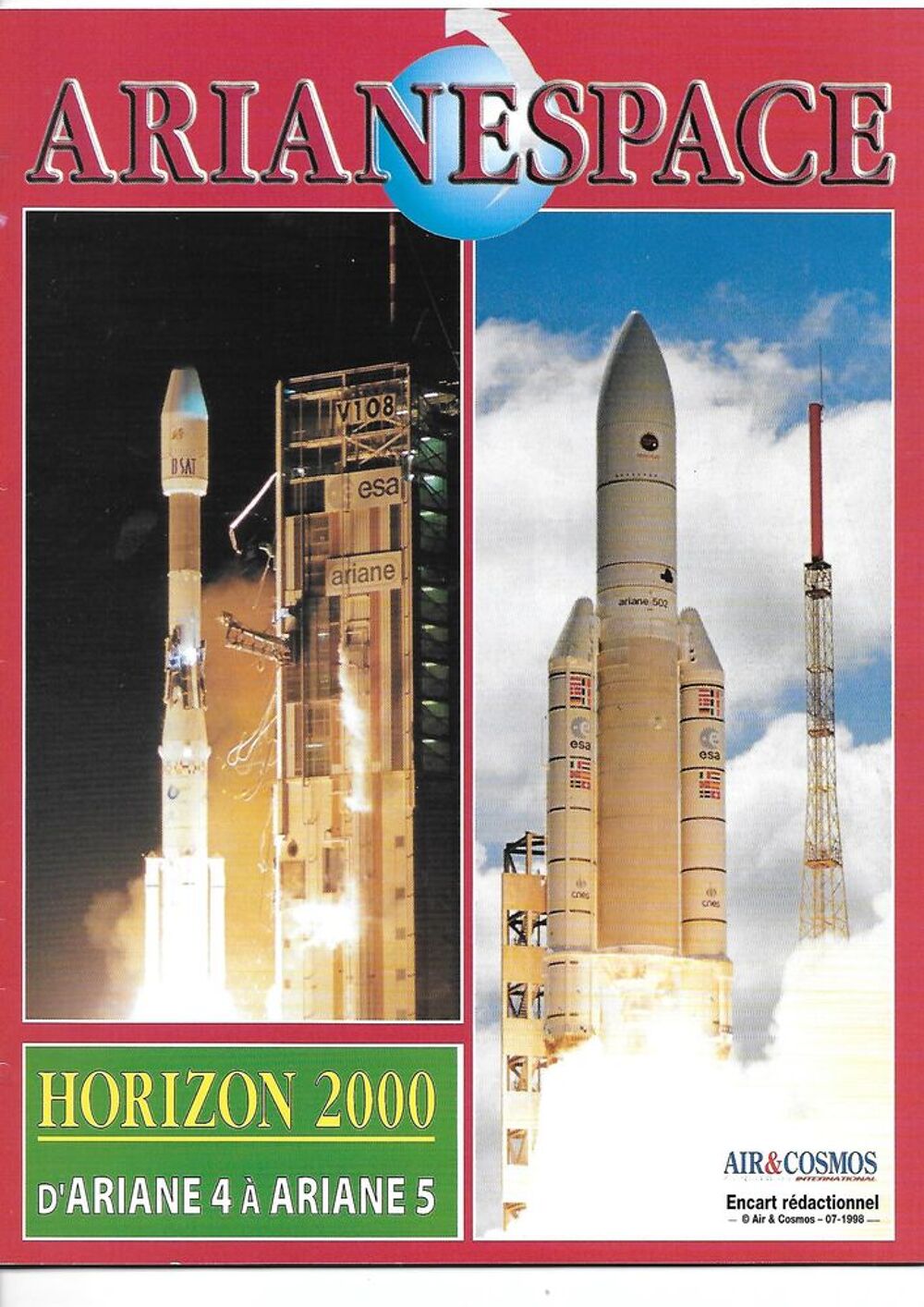 Revues " ARIANESPACE " Livres et BD