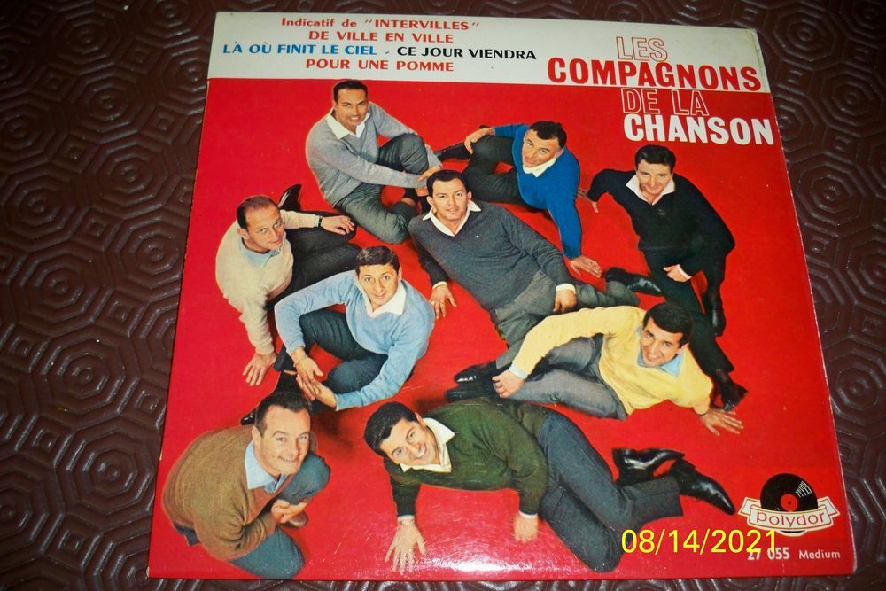 LES COMPAGNONS DE LA CHANSON 45T Audio et hifi
