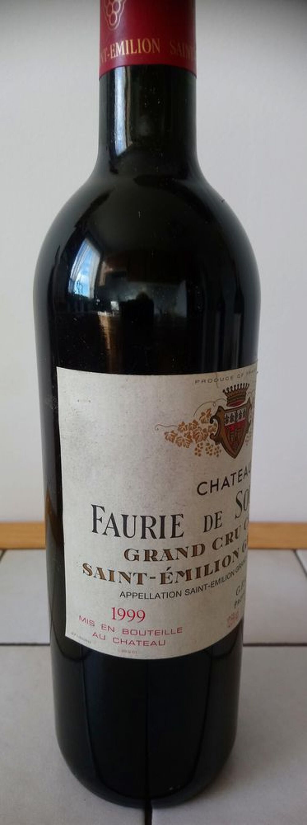 Grand vin Saint-&Eacute;milion Ch&acirc;teau Faurie de Souchard Cuisine