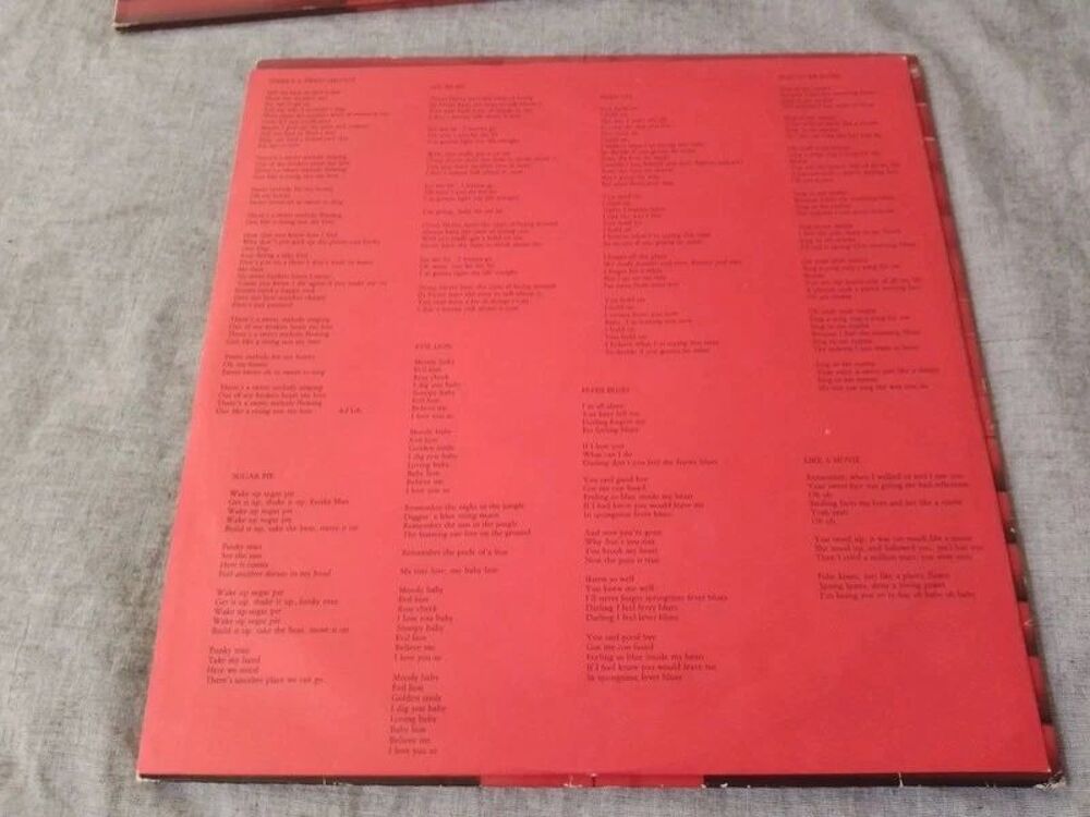 Karen Cheryl Lot De 2 Vinyles Lp 33 Tours Couleur Rouge
CD et vinyles