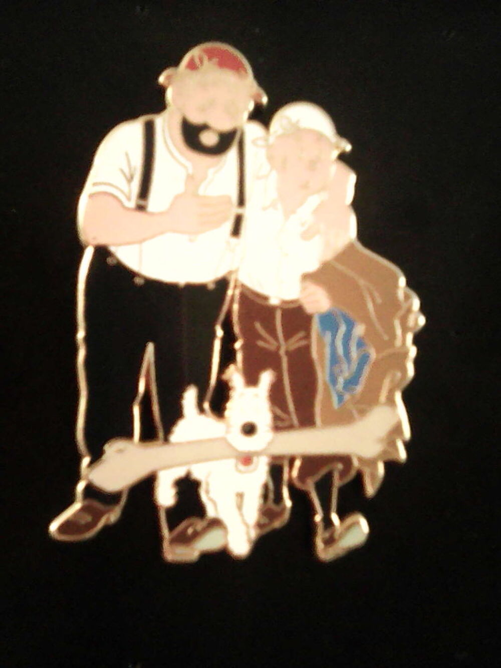 pin's tintin hadock 