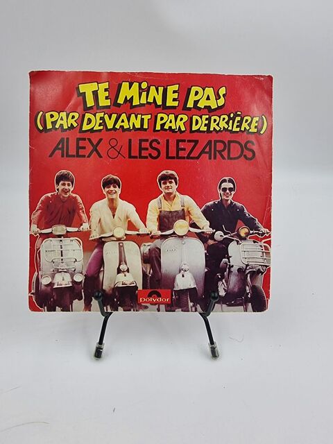 Vinyle 45 tours Alex & Les Lzards : Te Mine Pas  1 Vulbens (74)