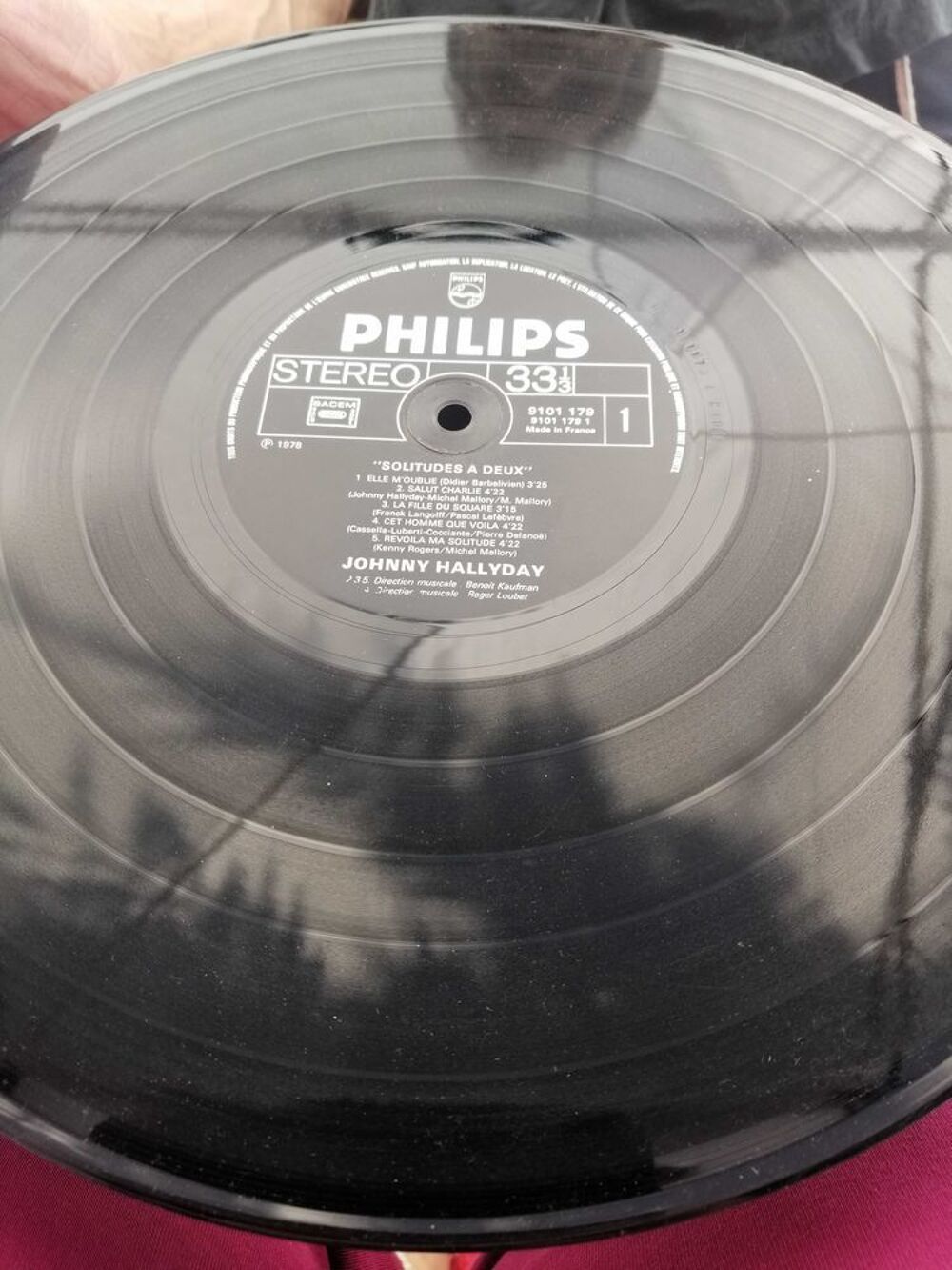 vinnyl Johnny Hallyday bon &eacute;tat CD et vinyles