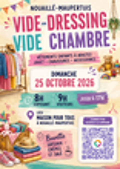 vide dressing,vide ta chambre , pu&eacute;riculture Bourse d'objets
