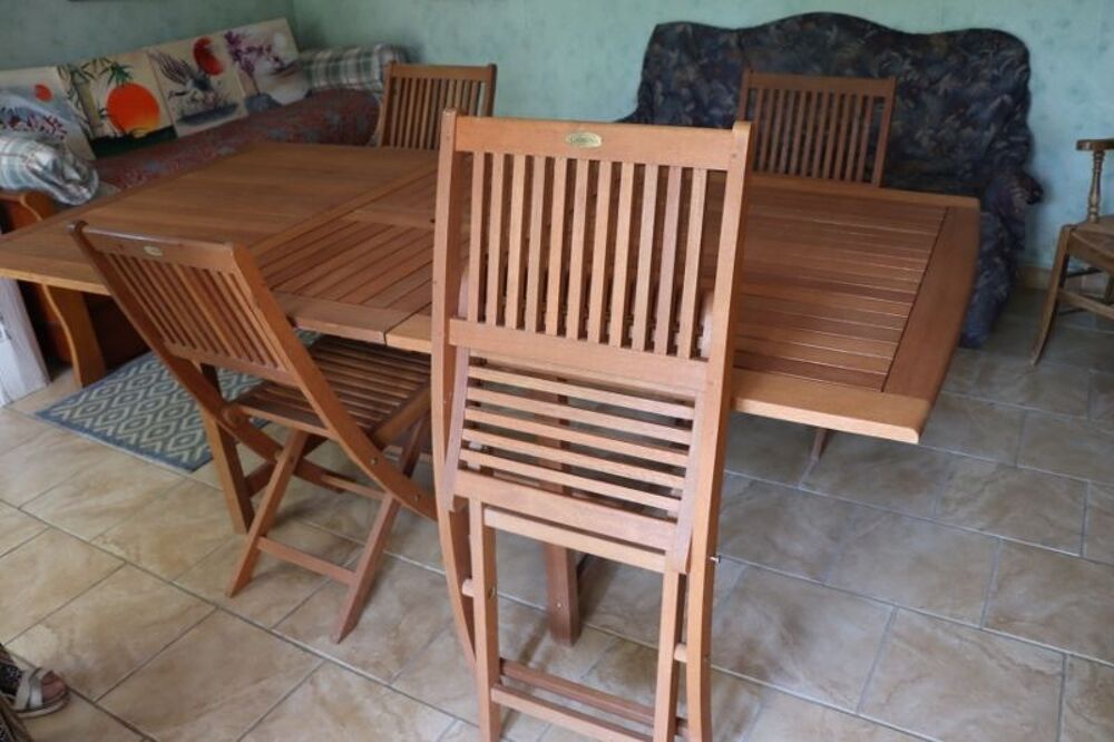 Ensemble de jardin teck "Casablanca" Jardin