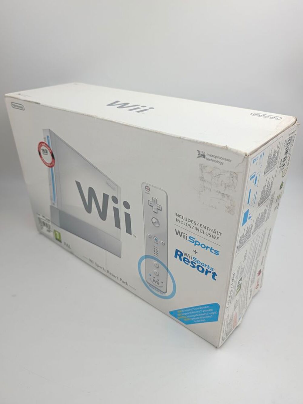 Console Nintendo Wii blanche avec c&acirc;bles, capteur, manette.. Consoles et jeux vidéos