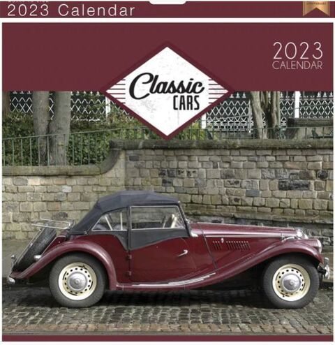 2023 calendar CLASSIC CARS - Tallon (neuf) 2 Ervy-le-Chtel (10)