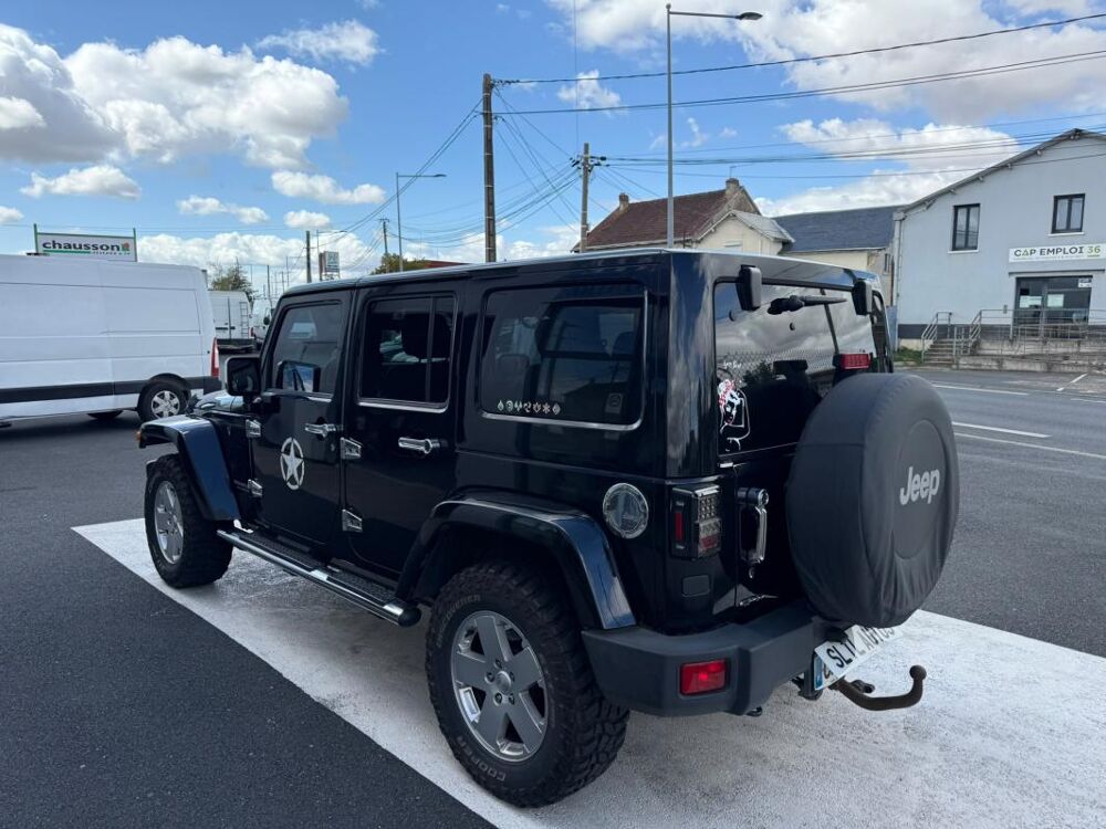 Wrangler SAHARA 2.8 CRD 4X4 200CH GARANTIE 6 MOIS / REPRISE POSSIBLE 2013 occasion 36300 Le Blanc