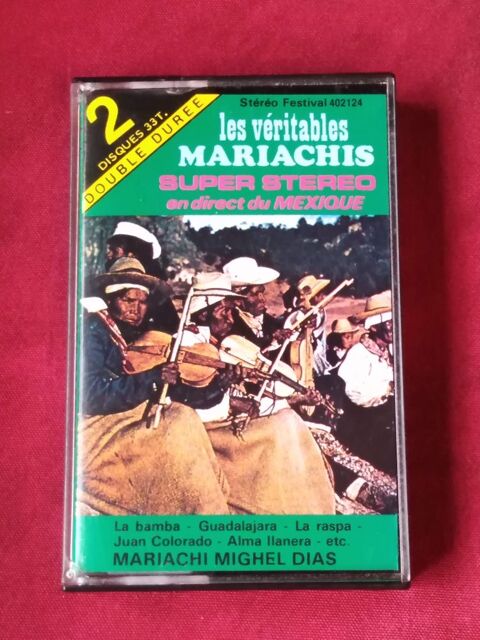 Cassette audio les véritables mariachis  3 Avermes (03)