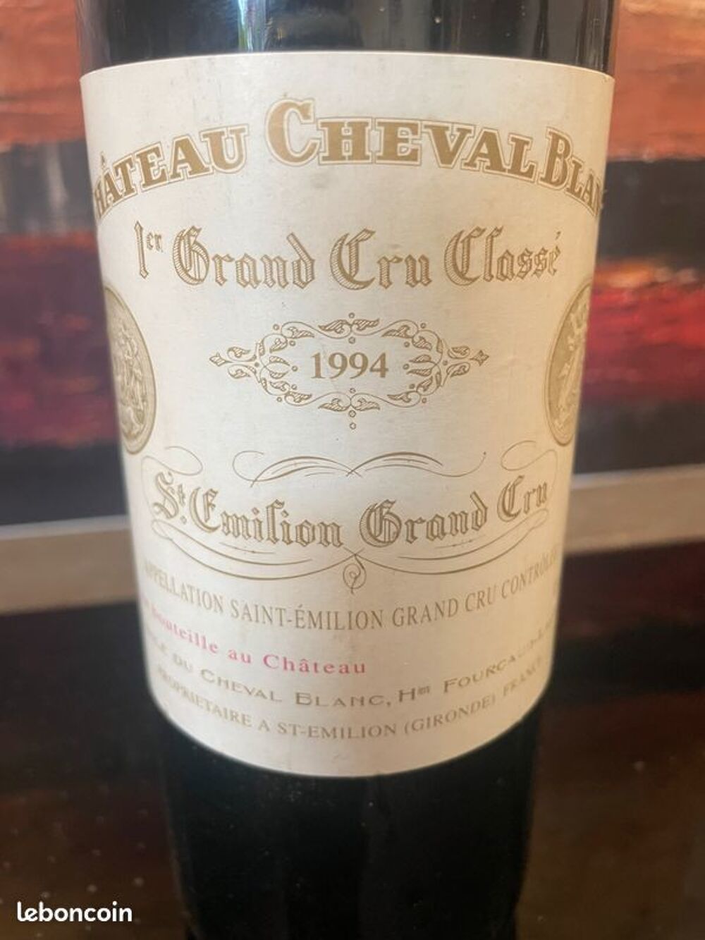 1 Bt St EMILION GC Ch&acirc;teau Cheval Blanc 1994 Cuisine