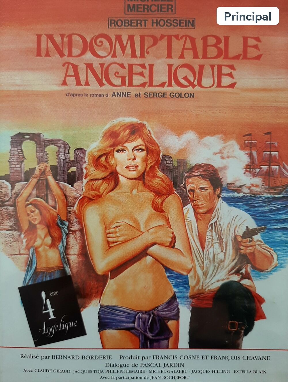 Indomptable Ang&eacute;lique dvd DVD et blu-ray