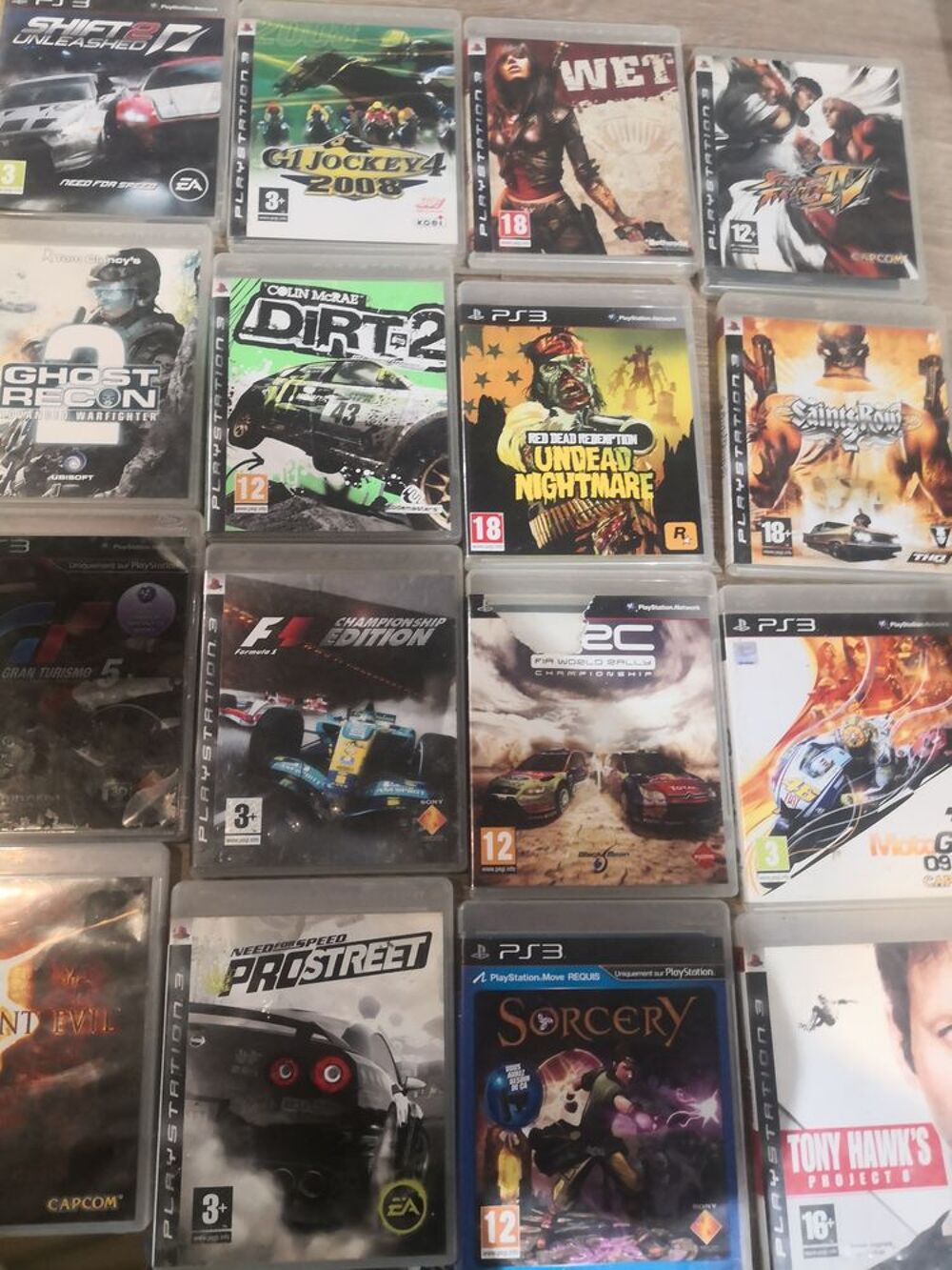 lot de jeux ps3 Consoles et jeux vidéos