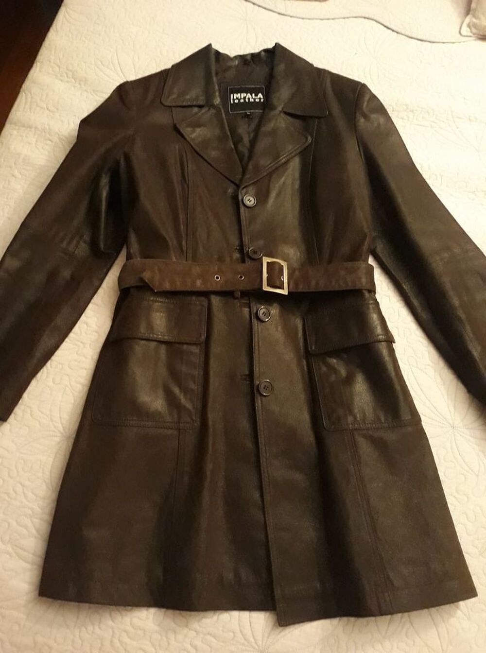 manteau cuir de porc Vêtements