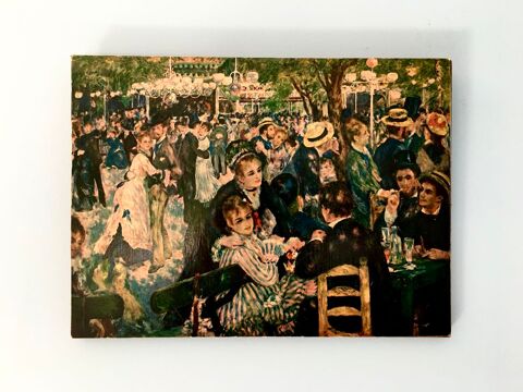 Tableau:  Le bal du moulin de la galette  Renoir; sur bois 5 Merville (31)