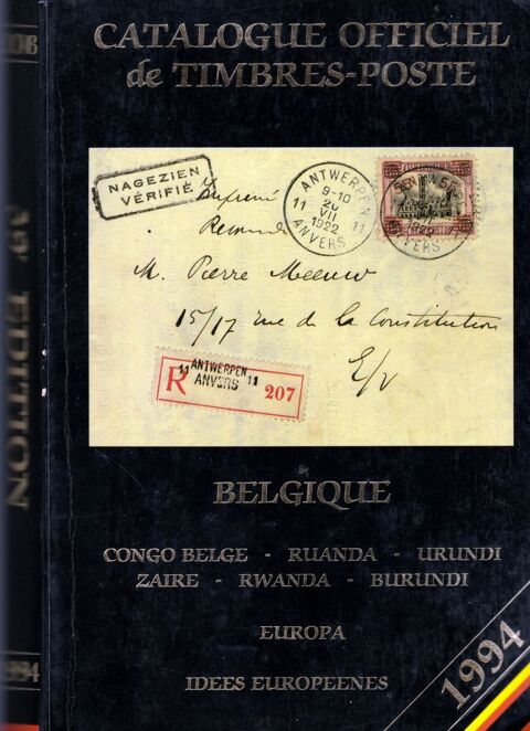 Catalogue spécialisé de timbres belges, Congo, etc 26 Chéniers (23)