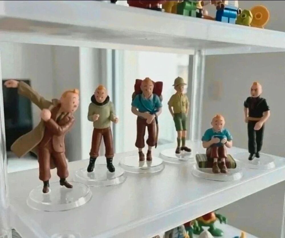 Lot de 6 Figurines Tintin Jeux / jouets