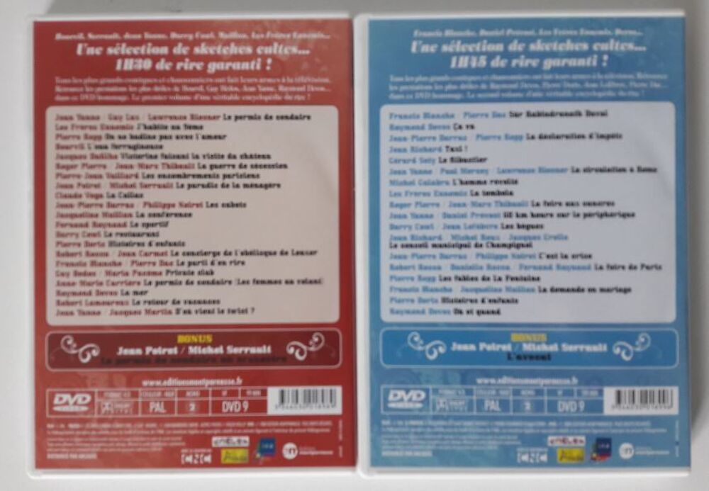 DVD Comiques (3  le lot) DVD et blu-ray
